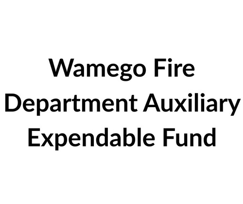Wamego Fire Department Auxiliary Expendable Fund