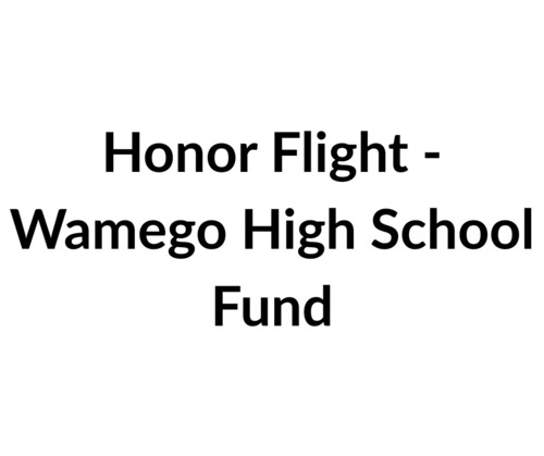 Honor Flight - Wamego High School Fund