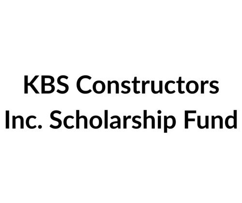 KBS Constructors Inc. Scholarship Fund